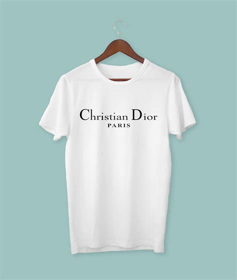 black and white dior shirt|christian Dior paris t shirt.